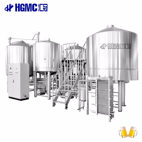 Microbrewery300L 500L 1000L 2000L 5000L Brewery Equipment Beer Brewing 5000L Commercial Turnkey Beer Brewing Equipment