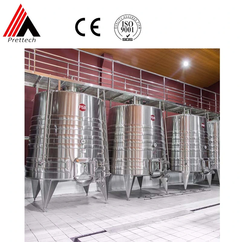 Red Wine Fermentation Tank with Circulation Pipe