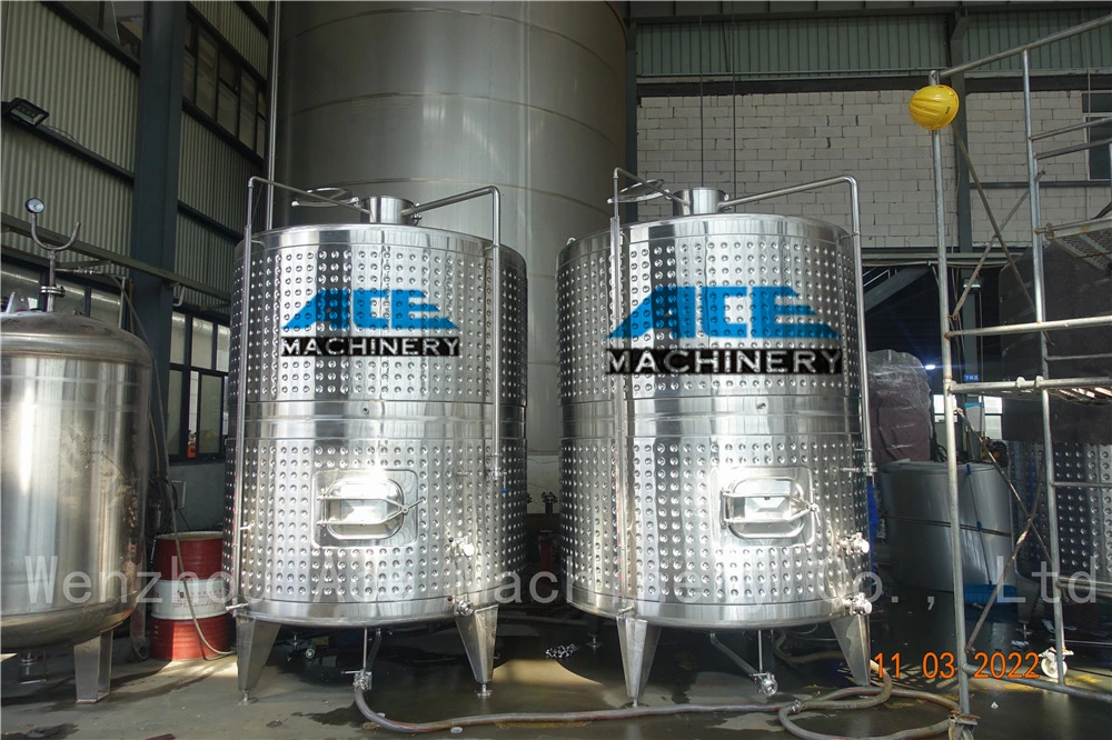 Factory Price 2000L 3000L 5000L Variable Volume Floating Lid Wine Fermentation Stainless Steel Tank