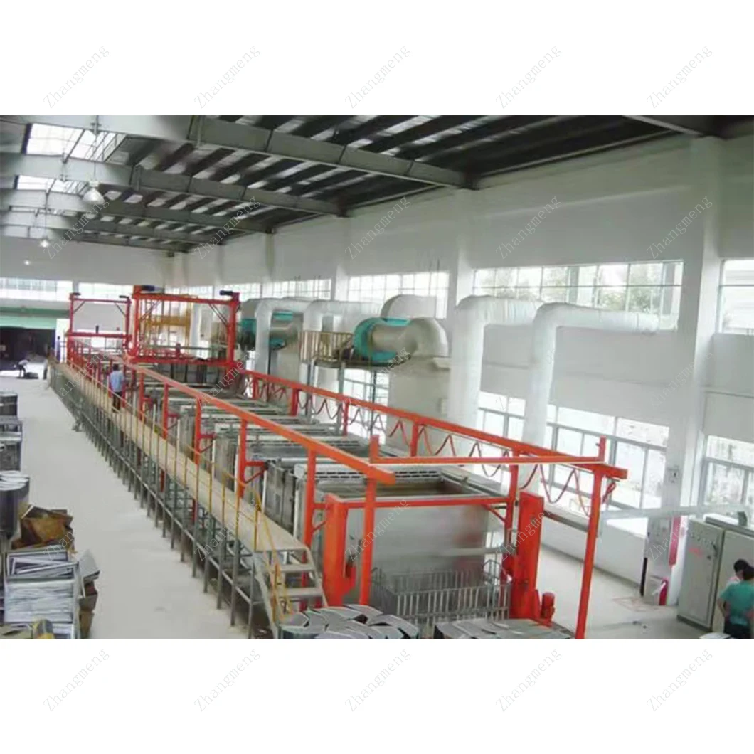 Bicycle Rack Spraying Line Dipping Pre-Treatment Equipment