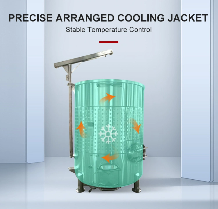 Best Price Wine Holding Tank Variable Capacity Tank with Cooling Jacket