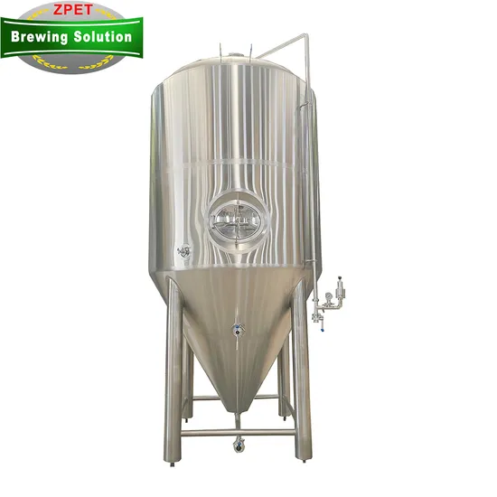 Fábrica de cerveza Equipo de elaboración de cerveza Tanque de fermentación cónico de cerveza
