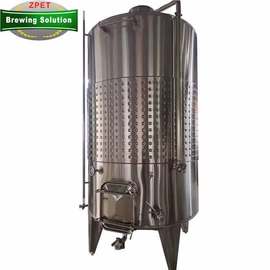 Mejor precio Bodega de frutas Equipo de máquina de fabricación de tanque de fermentación de vino usado