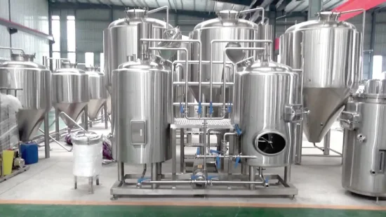 300L 500L Commercial Micro Turn Key Beer Brewery Equipment System para Brew Pub en venta