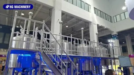 Cervecería eléctrica de 500L, 700L, 1000L, 1500 litros, 2000L, 3000 litros, 4000L, 5000L, equipo de elaboración de cerveza artesanal comercial Industrial